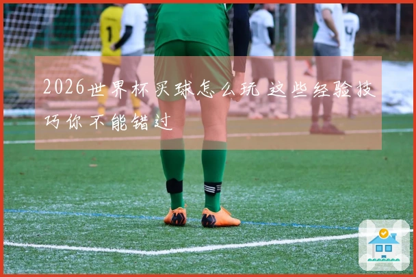 2026世界杯买球怎么玩 这些经验技巧你不能错过